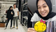 6 Potret Kado Unik Omesh untuk Dian Ayu Lestari di Ultah ke-35