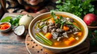Resep Asem-asem Daging Sapi Buncis Wortel yang Kuahnya Segar Menggiurkan