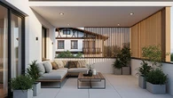 7 Contoh Teras Rumah Kampung Minimalis yang Bikin Tampak Depan Lebih Modern dan Elegan