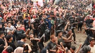Ribuan Orang Ramaikan Ritual Adat Keboan Aliyan Banyuwangi