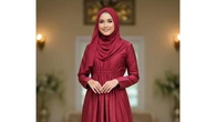 7 Inspirasi Gamis untuk Muslimah Pendek atau Berisi agar Terlihat Jenjang