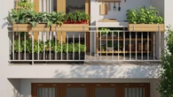 7 Desain Rumah Kecil dengan Taman di Balkon, Ubah Lahan Terbatas Jadi Spot Cantik