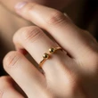 6 Inspirasi Cincin Emas Model Boba yang Tren di 2025 dan Digemari Anak Muda
