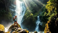 Intip, Keindahan Air Terjun Sipagogo di Sumatera Barat