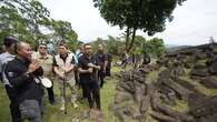 Menteri Kebudayaan Fadli Zon dan Giring Ganesha Kunjungi Situs Gunung Padang, Situs Megali...