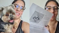 Vizinha deixa cartinha sobre cachorro ansioso; resposta emociona
