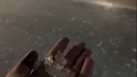 Tempestade com granizo atinge Barcelona e causa prejuízos