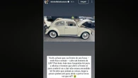 Bolsonaro foi procurado em Fusca de Michelle; conheça o modelo