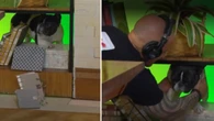 Cachorra de Ana Maria fica presa em cenário e é resgatada ao vivo
