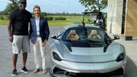 Michael
Jordan fica impressionado com hipercarro de R$ 17 milhões
