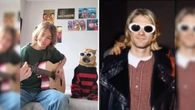 Fã de Nirvana posta homenagem inusitada ao lado de cão