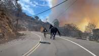 Adolescente enfrenta incêndio florestal para salvar cavalo preso