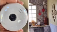 Casal encontra câmera disfarçada de lâmpada em Airbnb em GO