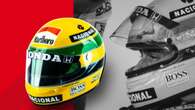 Edição limitada de capacete de Senna é folheada a ouro e tem valor impressionante; confira