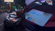 McLaren de R$ 20 milhões surge aberta na Times Square, NY