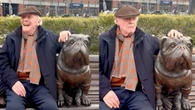 Anthony Hopkins late em universidade e diverte seguidores: "Amo"