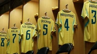 Seleção mostra detalhes da camisa e vestiário pronto para estreia