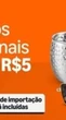Amazon Brasil amplia portfólio internacional com itens a partir de R$5