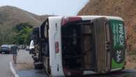 Ônibus de time de futebol americano tomba e mata três atletas na Serra das Araras, no RJ