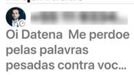 Cadeirada: Datena recebeu mensagens de Marçal pedindo desculpas dois dias antes do debate