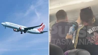 Vídeo mostra fogo em bagageiro durante voo da Virgin Australia