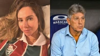 Carol Portaluppi rebate influencer que criticou Renato Gaúcho
