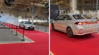 Último Corolla deixa fábrica de Indaiatuba em tapete vermelho