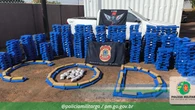Polícia Militar intercepta 1,5 tonelada de maconha em Goiás