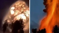 Destruição de base militar é flagrada por moradores de Khmelnytsky