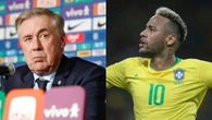 Ancelotti dá fora em jornalista em resposta sobre lesão de Neymar