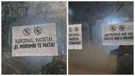 Após racismo e ataque: cartazes contra colombianos indicam revide