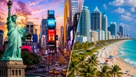 Como é possível? Nova York e Miami comprando apenas 1 passagem
