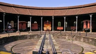 Rotunda de 1882 atrai turistas apaixonados por trens em MG