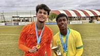 Bruninho Samudio defende pênalti do título em Brasil x Argentina