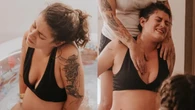 Barriga solidária: mulher realiza sonho de amiga após 16 anos