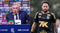 Copa do Mundo: Ancelotti dá esperanças e cita Neymar em lista