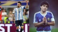 Messi quebra recorde no mesmo dia em que Maradona chocou o mundo