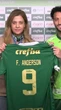 Apresentado, Felipe Anderson explica escolha pelo Palmeiras: “Fome de ganhar”