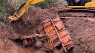 Caminhão desaparecido há 10 anos é encontrado
enterrado no RS
