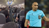 Árbitro de Flamengo x Palmeiras é xingado por torcedores no avião