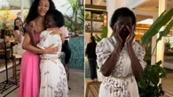 Filha leva mãe faxineira ao sonhado Copacabana Palace