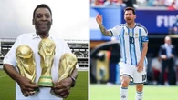 Com perda de Messi, brasileiros exaltam Pelé nas redes