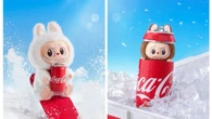 Coca-Cola lança miniaturas do Labubu em parceria com a Pop Mart