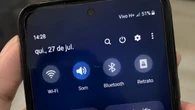 O que significa a sigla H+ no canto superior do celular?