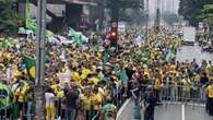 Bolsonaro chega com governador Tarcísio de Freitas ao ato contra Alexandre de Moraes