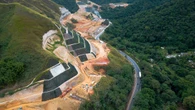 Serra das Araras, na Via Dutra, segue com trabalhos de expansão