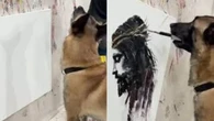 Pastor belga vira artista ao pintar imagem de Cristo