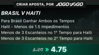 Após tropeço na estreia, Brasil deve dominar o Haiti; entenda