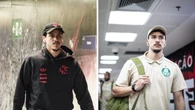 Flamengo x Palmeiras: times escalados com novidades para duelo