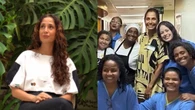 Camila Pitanga expõe encontro com pacientes do INCA para novela